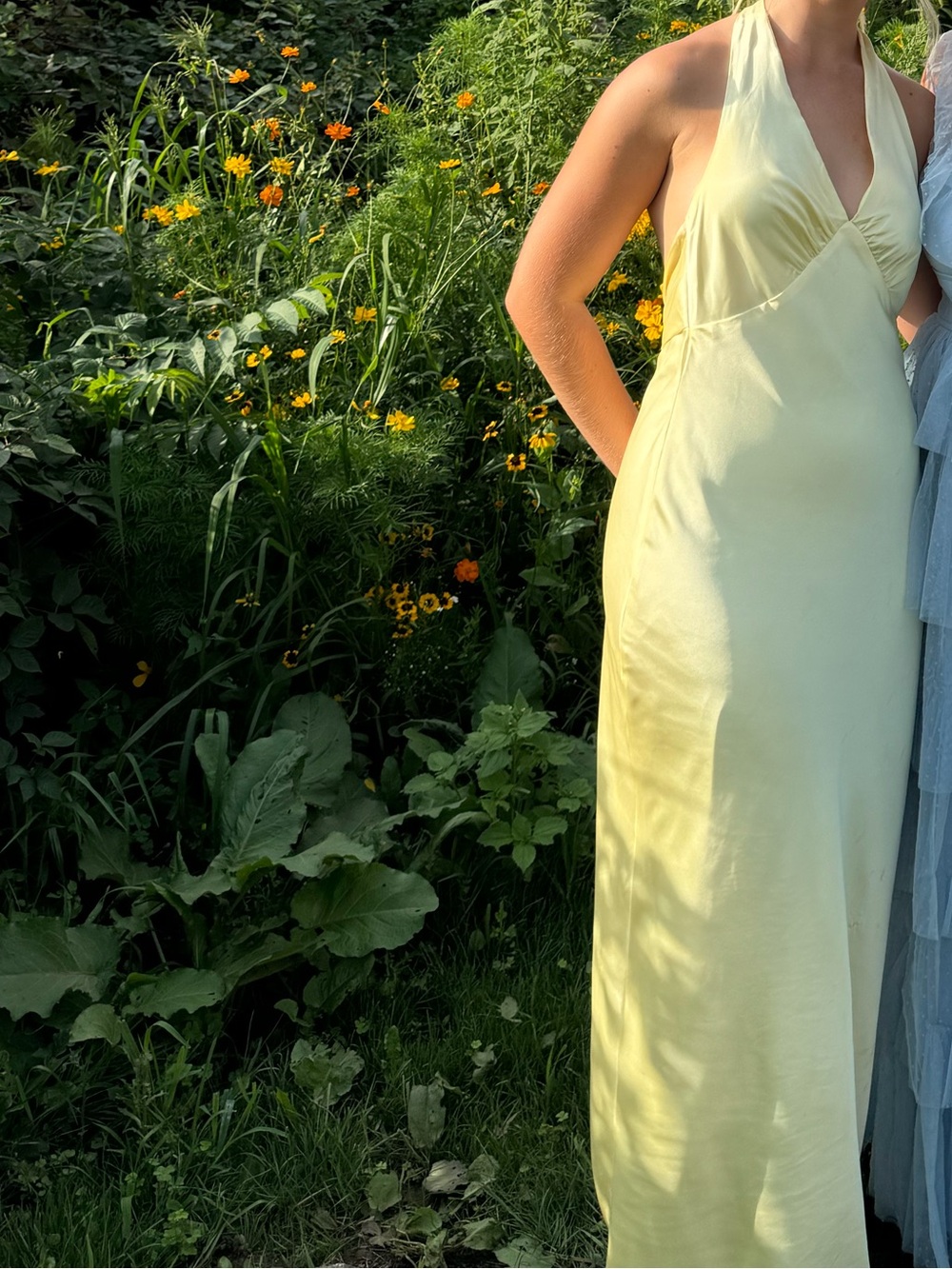 Peppermayo Heavy Hearted Satin Maxi Dress - Picture 4 of 4